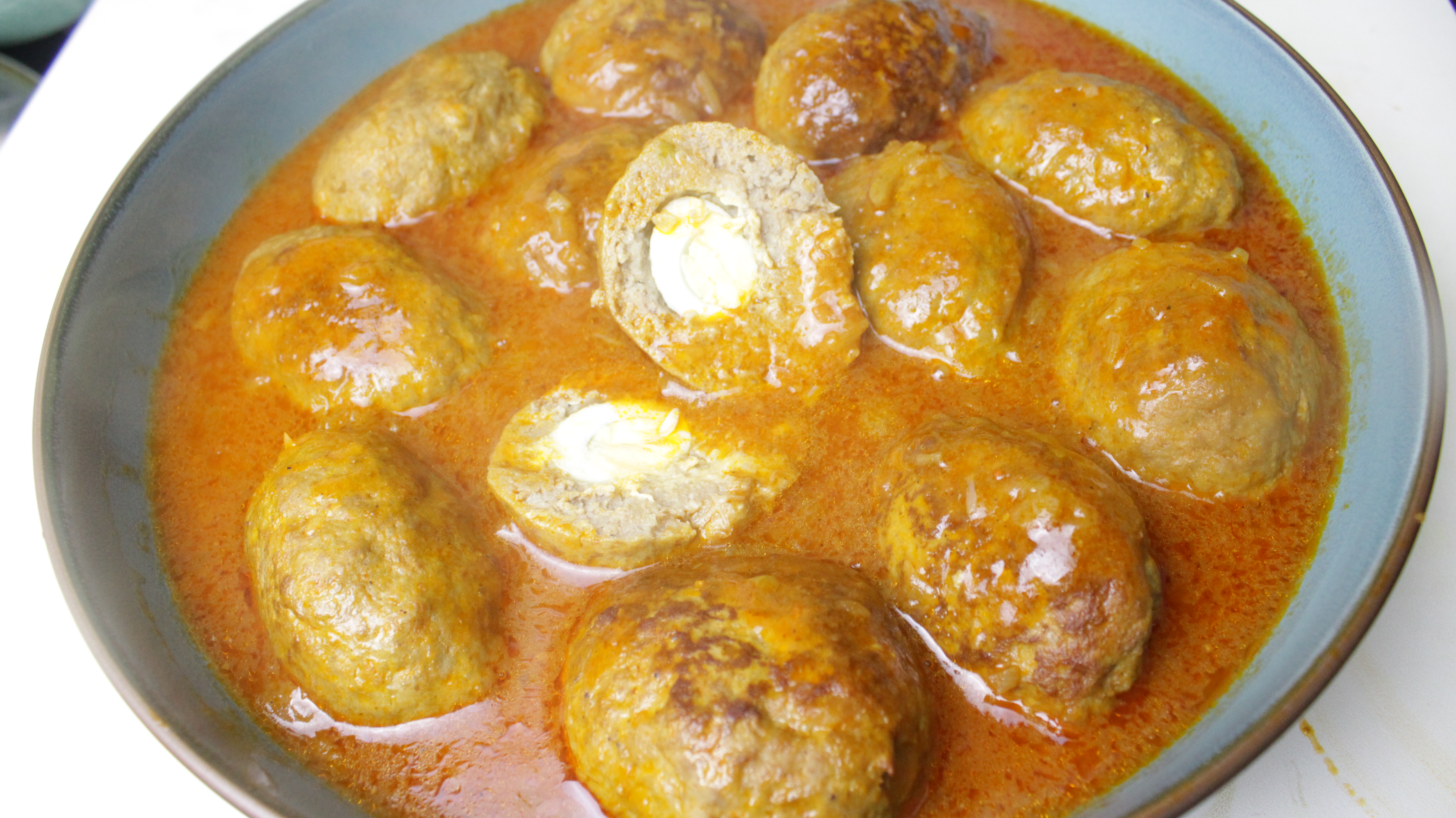 Kofta of Koyel egg . 
