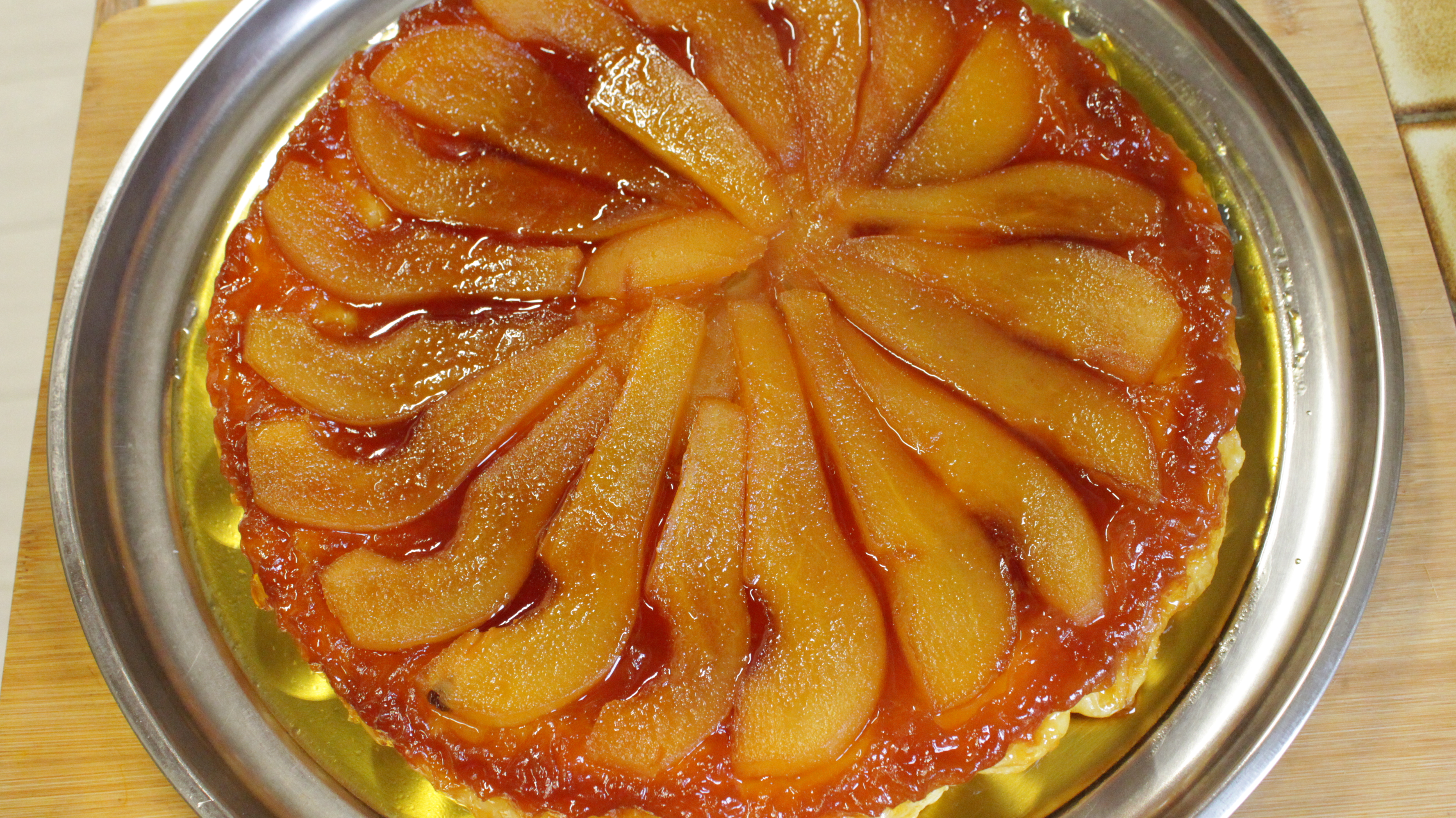 Pear Tart Tatin || Tarte au Poire